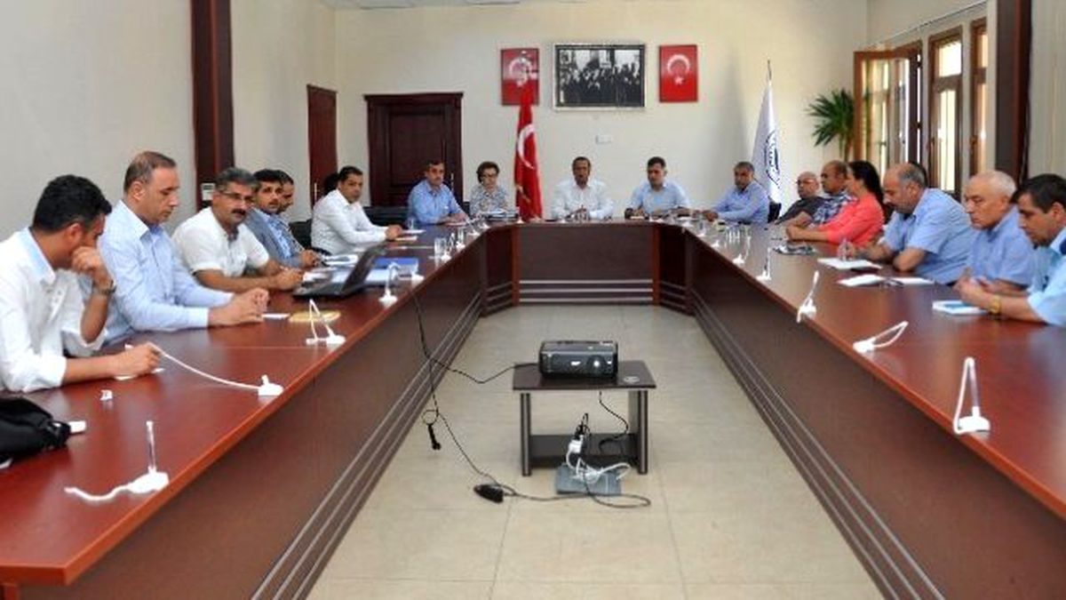 Başkan Toltar Değerlendirme Toplantısı Yaptı