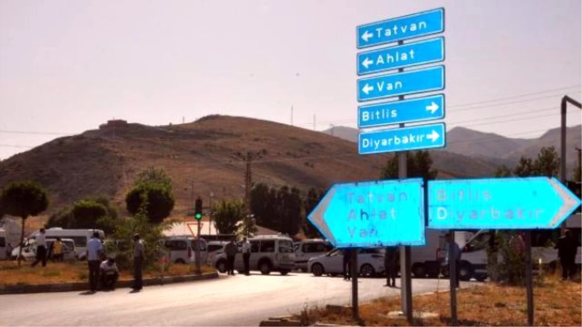 Bitlis-Tatvan Karayolunda Mayınlı Tuzak