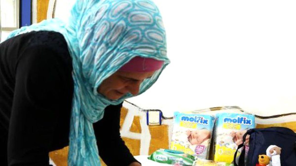 Bota Binerken Sancılanan Suriyeli Anne Doğurdu