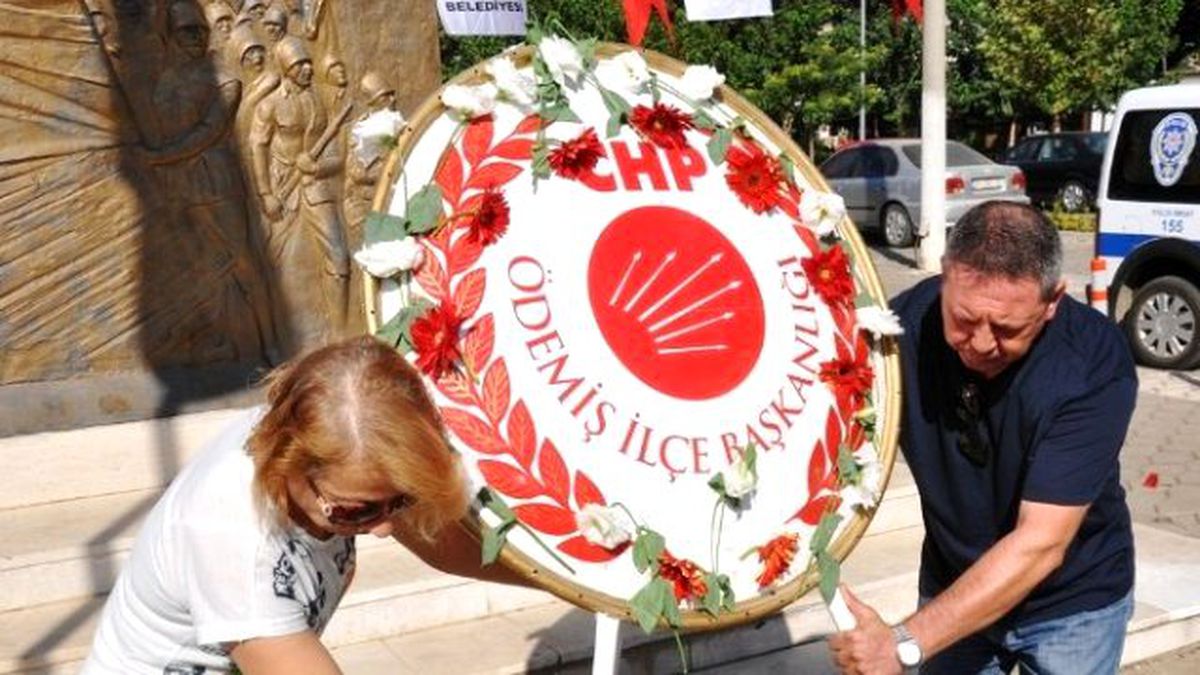 CHP\'nin 92. Yaşı Ödemiş\'te Kutlandı