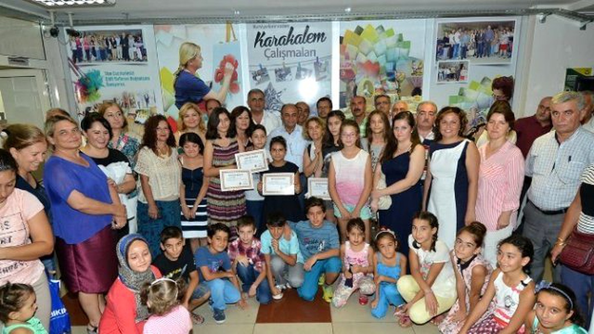 Çiğli Belediyesi Kursiyerlerinden Muhteşem Sergi