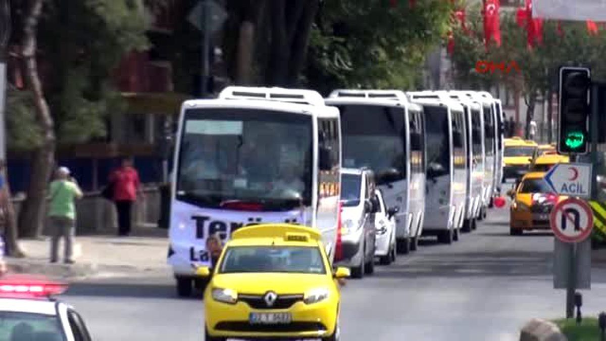 Edirne - Şoförlerden Teröre Lanet Konvoyu
