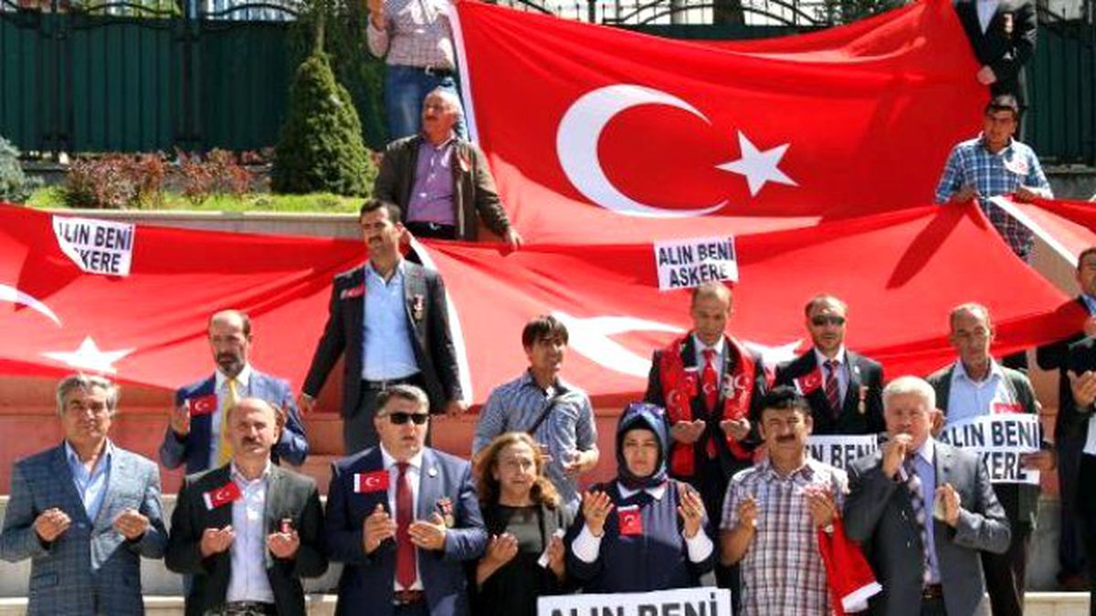 Erzurum\'da Stk\'lardan Teröre Ortak Tepki