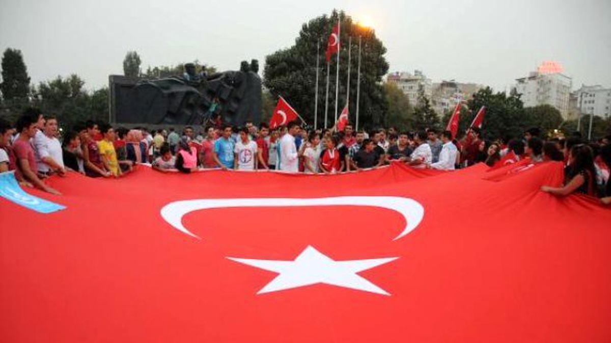 Gaziantep\'te Stk\'lardan Teröre Tepki Yürüyüşü