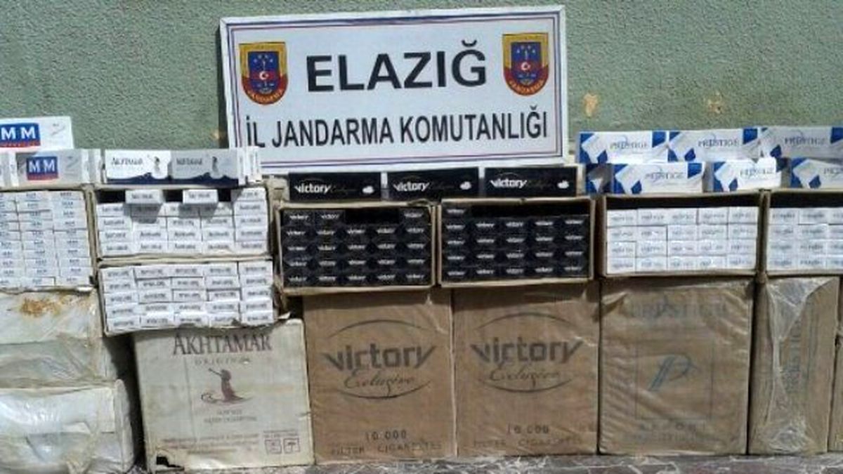 Jandarma Ekipleri 16 Bin Paket Kaçak Sigara Ele Geçirdi
