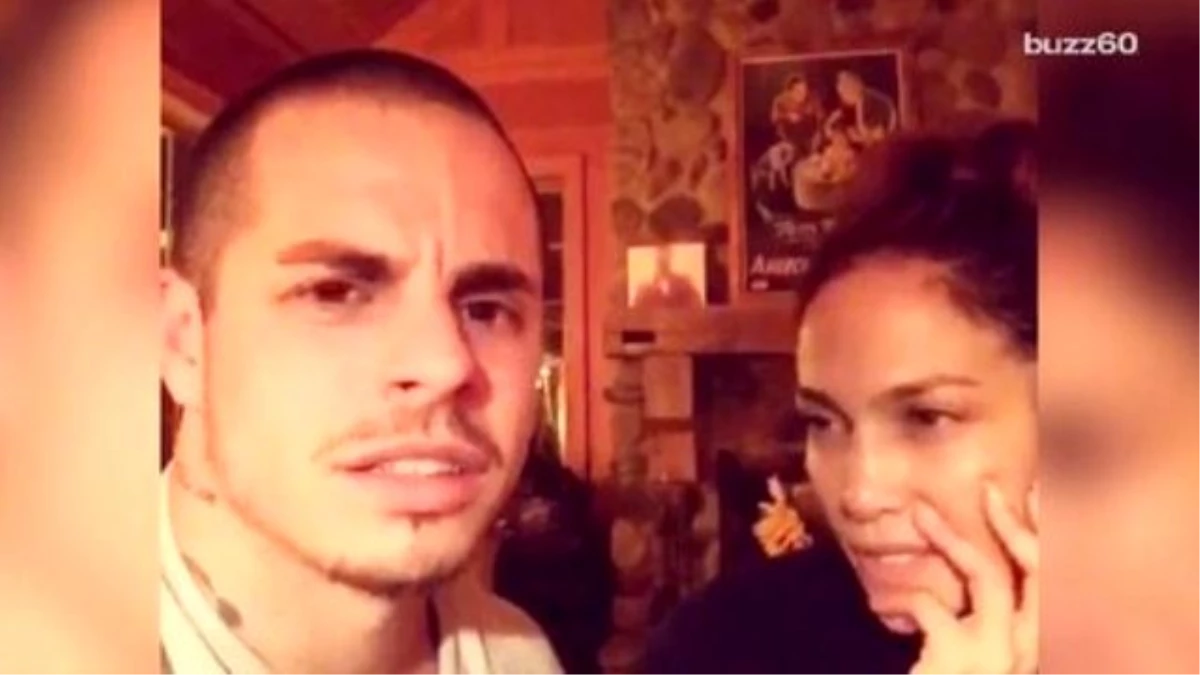 Jennifer Lopez And Casper Smart Recreate "Wedding Crashers" Scene