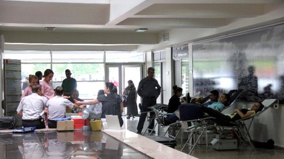 Kastamonu Belediyesi Personeli Kan Bağışı Yaptı