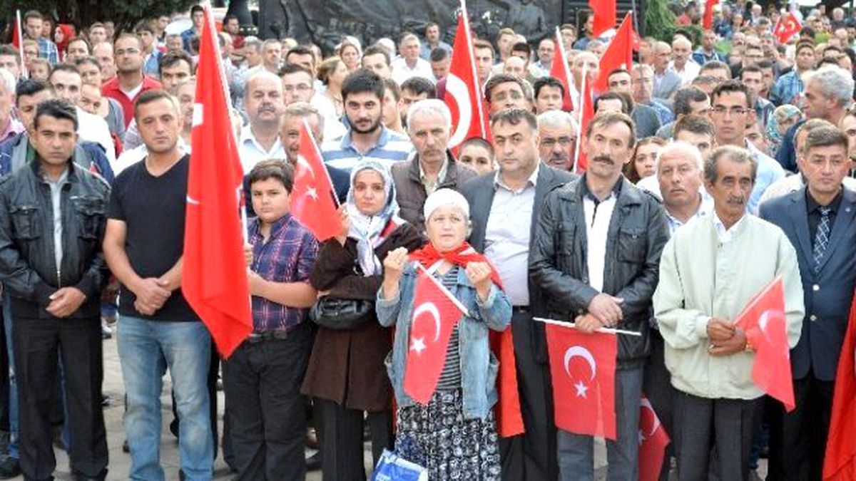 Kastamonu\'dan Teröre Büyük Öfke