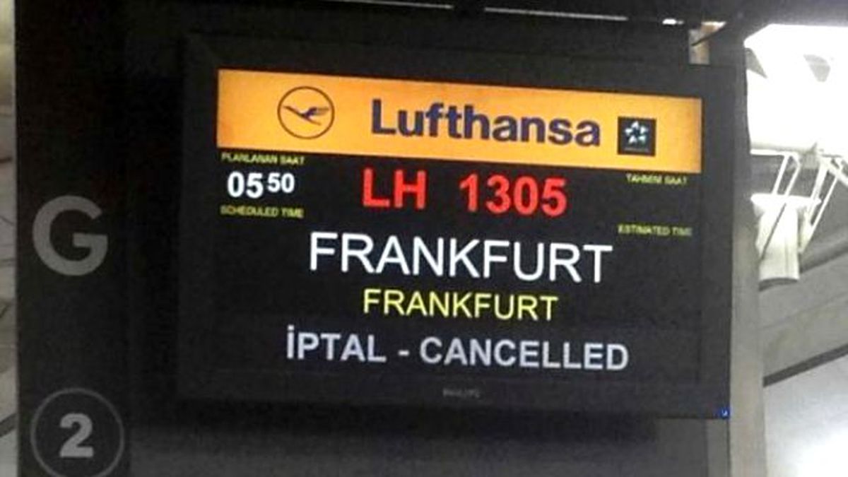 Lufthansa Pilotlarının Grevinden Türkiye\'de Etkilendi