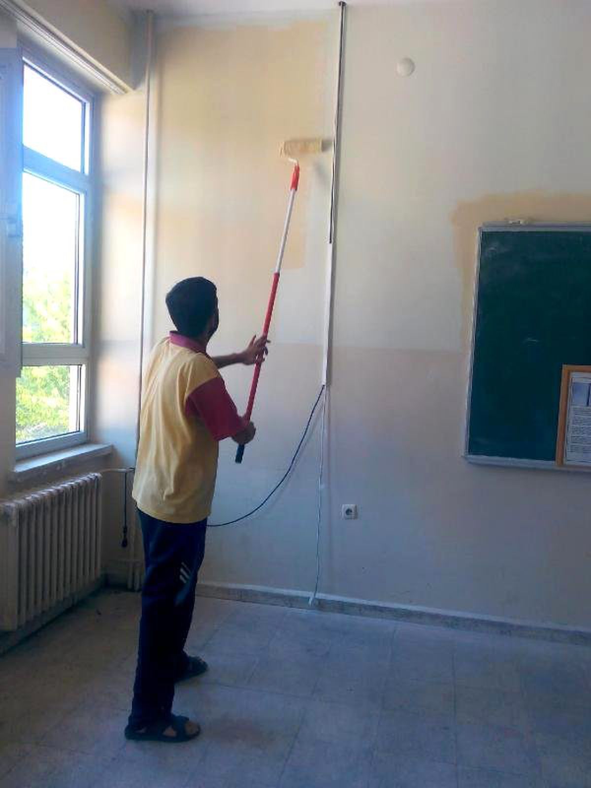 Renkli Hayatlar Projesi ile Boyacı Oldular
