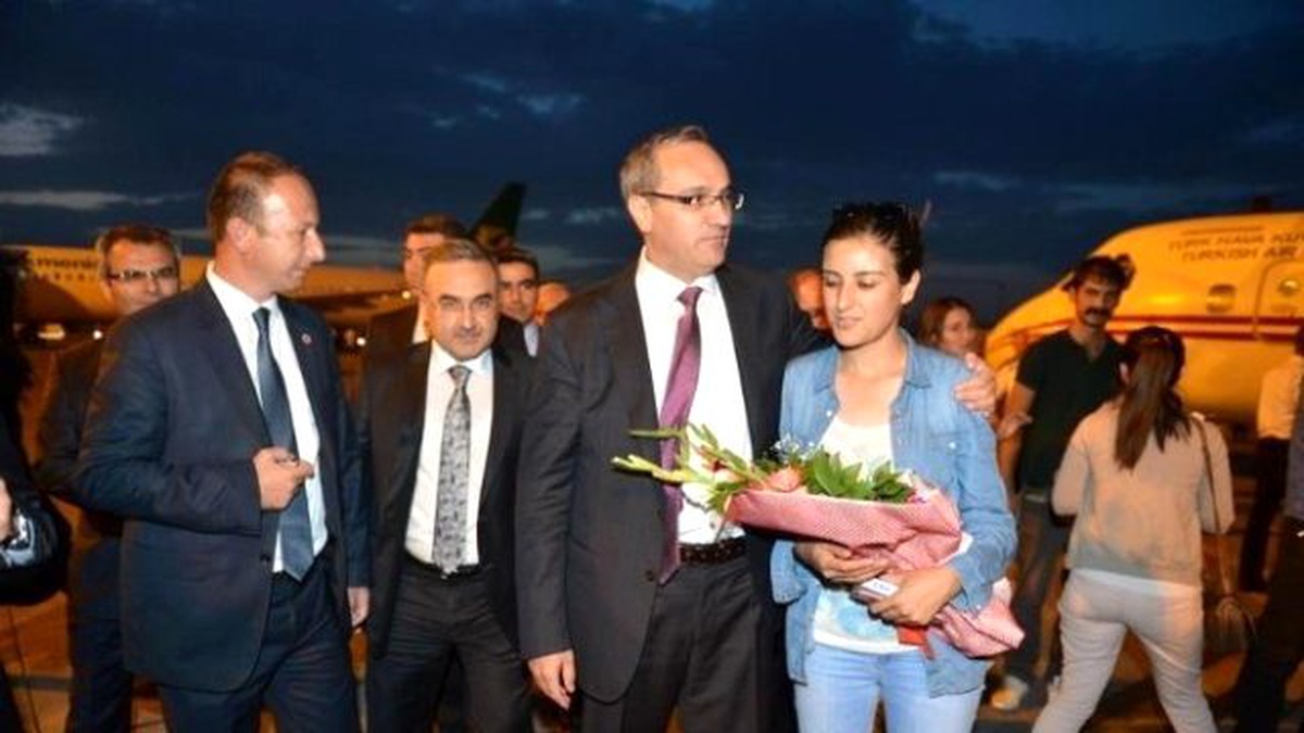 Terör Örgütünden Kurtarılan 20 Gümrük Memurunu Ankara\'da
