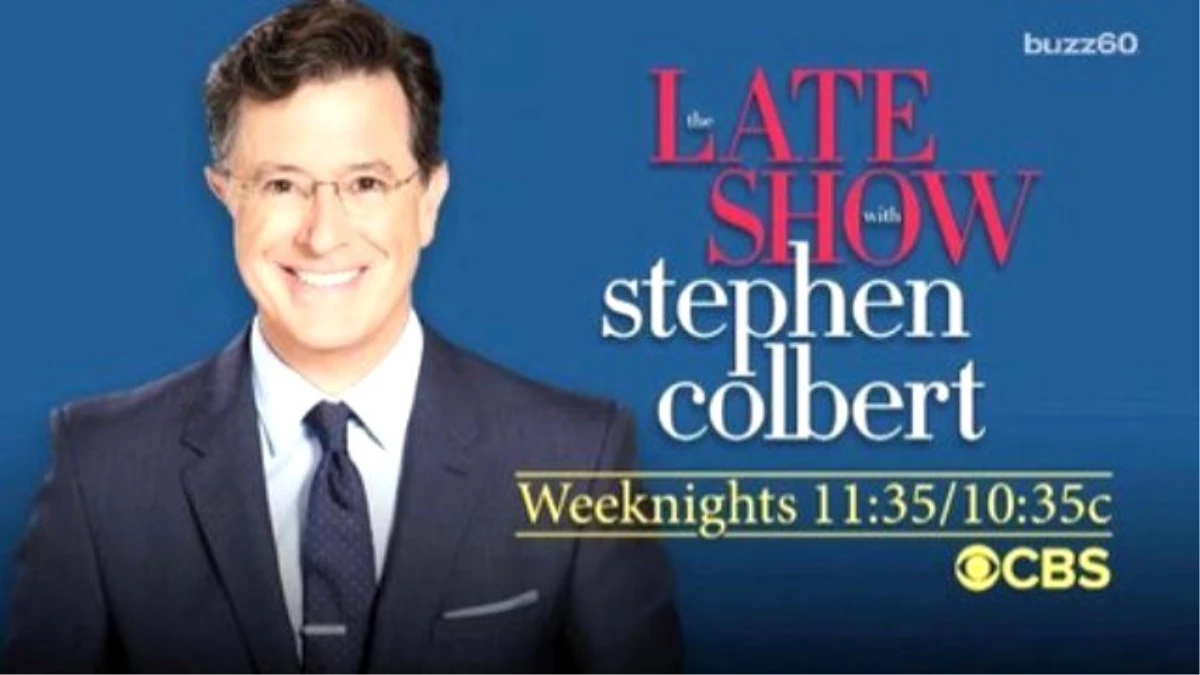 The Late Show With Stephen Colbert\' Premiere Features George Clooney, Trump Jokes