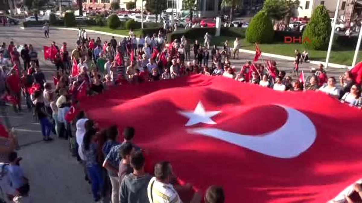 Zonguldak\'ta Teröre Tepki Yürüyüşü