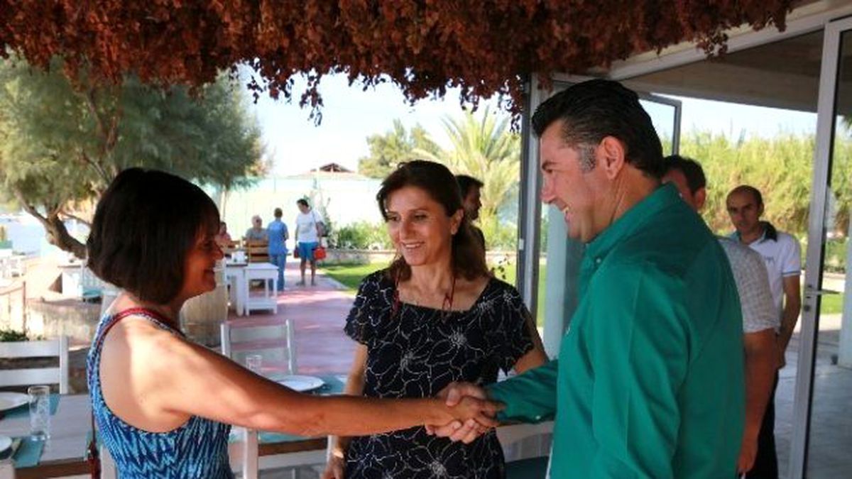 Başkan Kocadon Amerikalı Başkanı Ağırladı