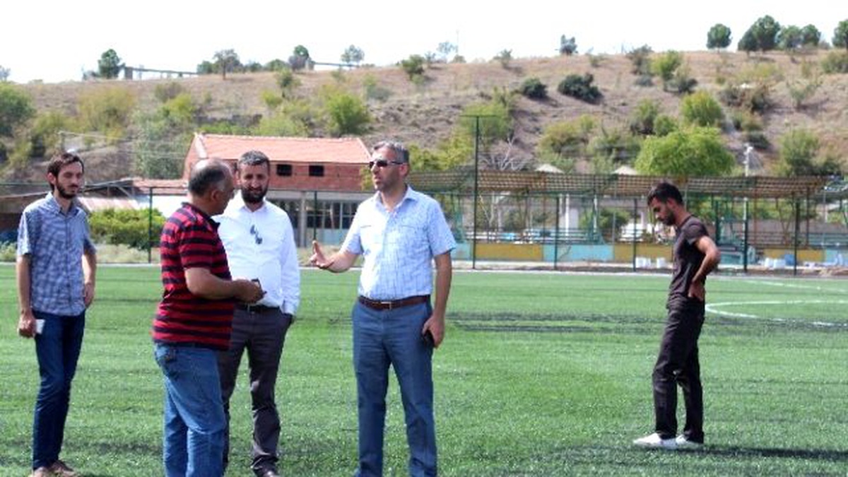 Başkan Sözünü Tuttu, Sarıcakaya Futbol Sahasına Kavuşuyor