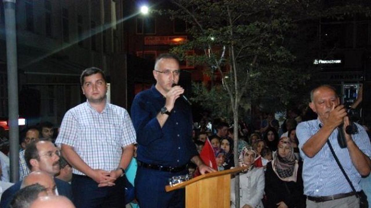 Bulancak\'ta Binler Şehitler İçin Yürüdü