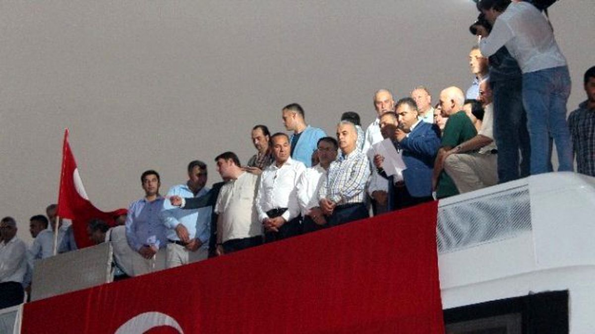Ceyhan\'da Teröre Lanet Yürüyüşü