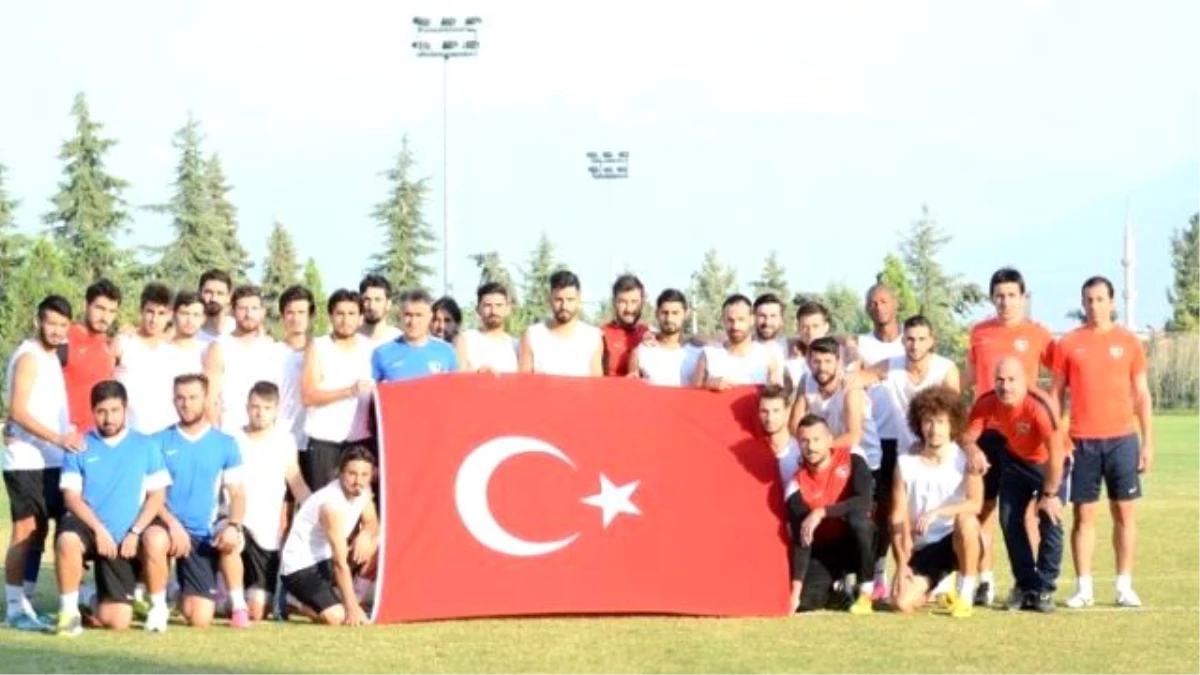 Denizli\'de Spor Camiasından Teröre Tepki