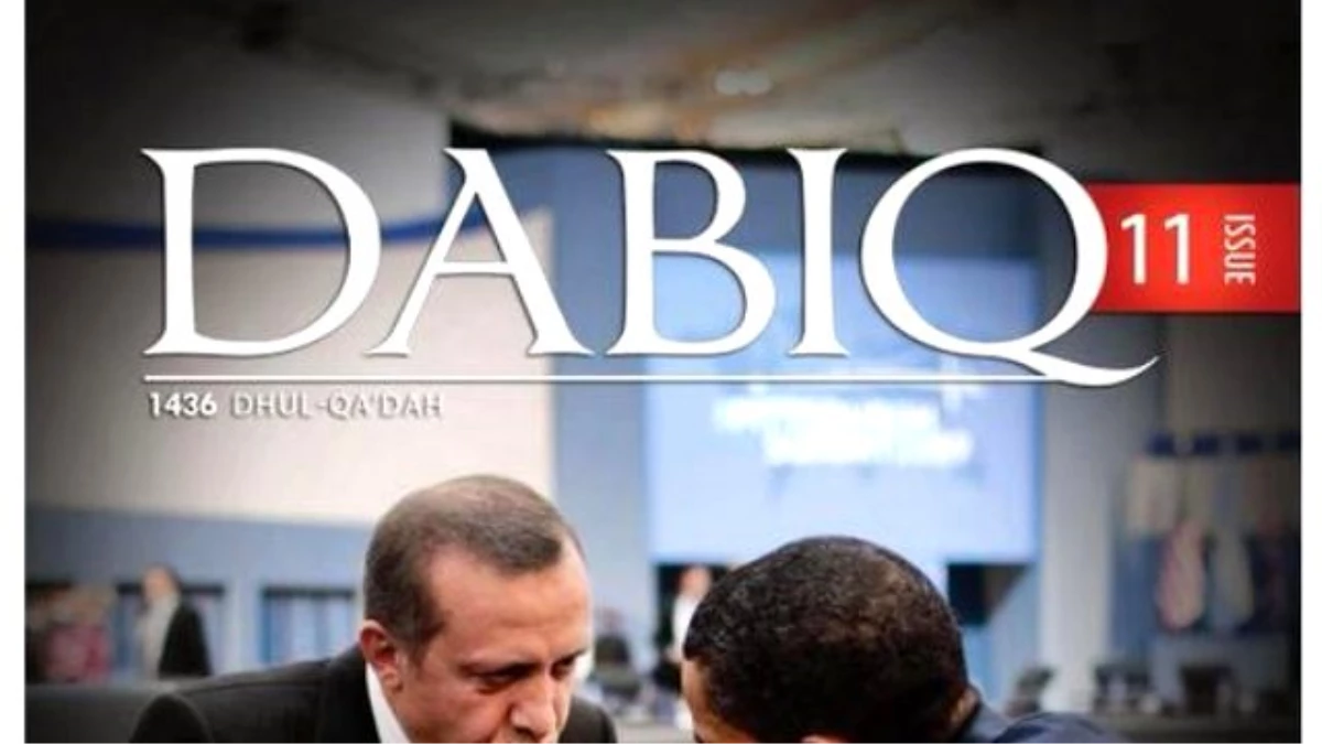 Erdoğan ve Obama IŞİD\'in Dergisinin Kapağında