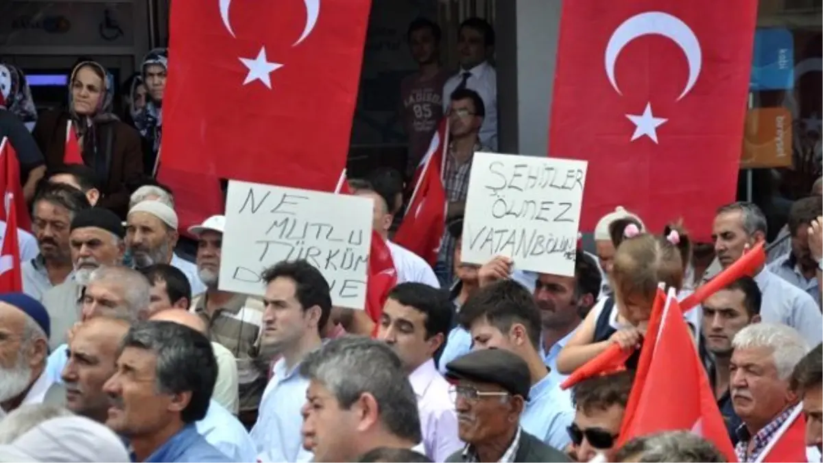 Eskipazar Şehitler İçin Toplandı