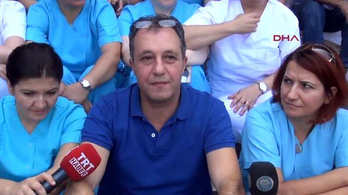 Eskişehir Sağlıkçılardan Terör Saldırılarına Sessiz Tepki