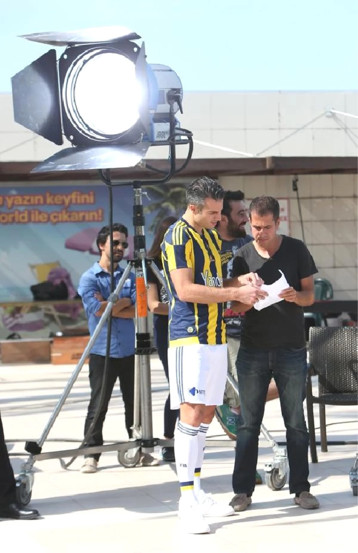 Fenerbahçe Yandex Reklam Filmi Çekildi