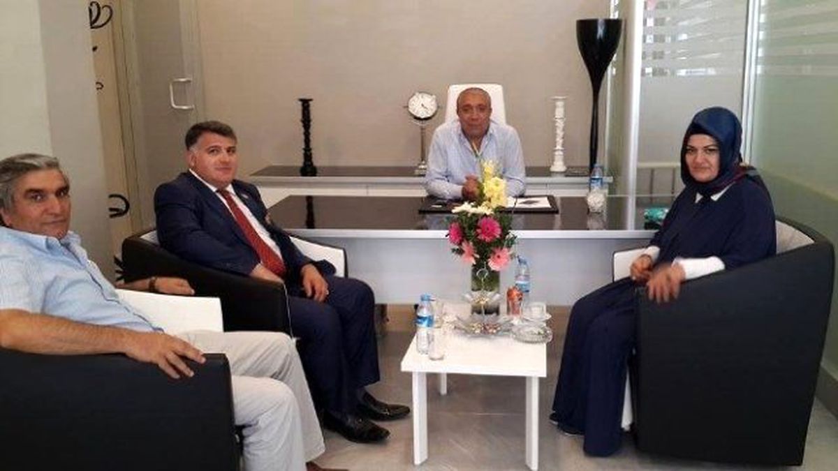 Hap Malülü Gaziler\'den Başkan Kılıç\'a Ziyaret
