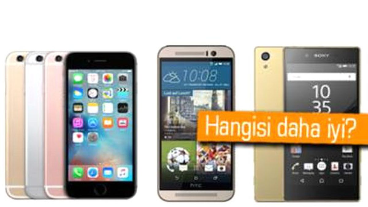 İphone 6s, Xperia Z5 ve One M9\'un Karşısında