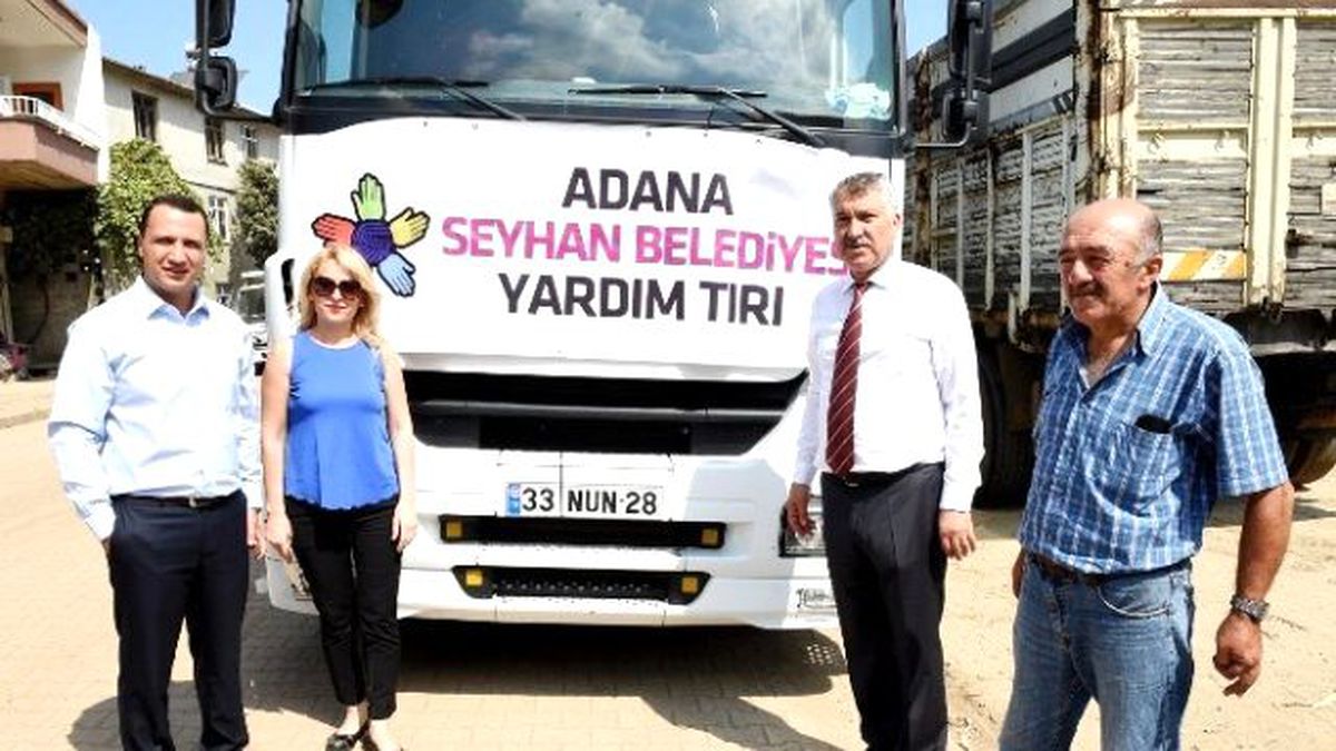 Seyhan Belediyesi\'nin Yardım Eli Hopa\'ya Uzandı