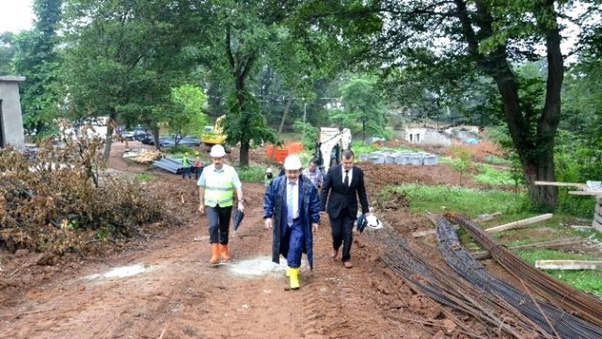 Trabzon Botanik\'in Yapım Çalışmaları Sürüyor