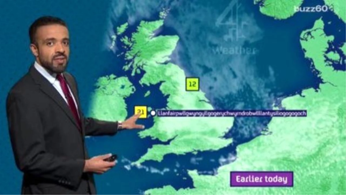 Weatherman\'s Flawless Pronunciation Of Welsh Village Goes Viral