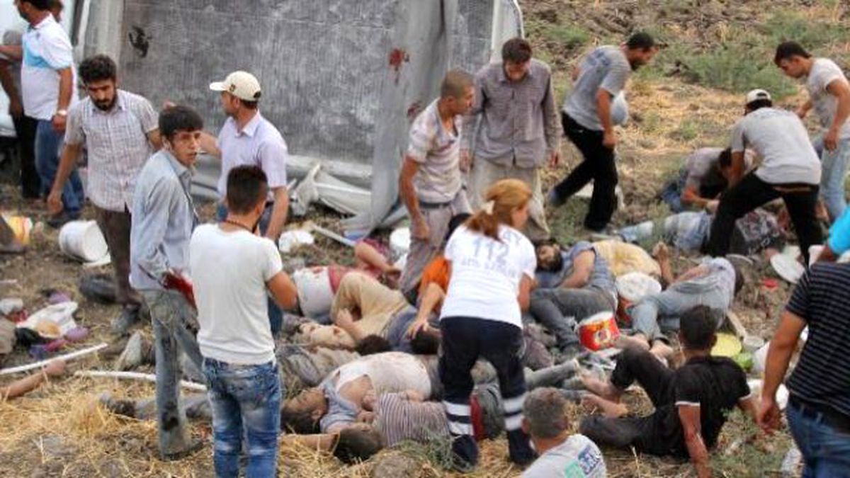 7 Kişiye Mezar Olan Kamyonette 51 Kişi Olduğu Ortaya Çıktı