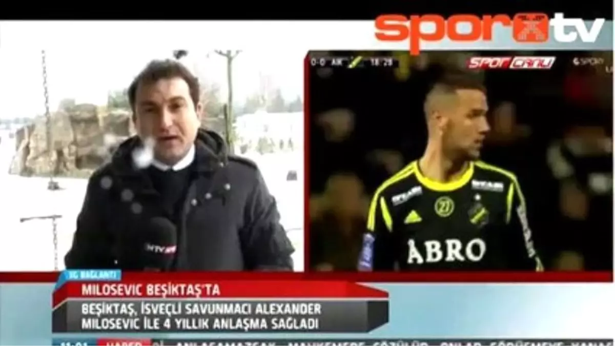 Beşiktaş, Milosevic\'le Anlaştı!