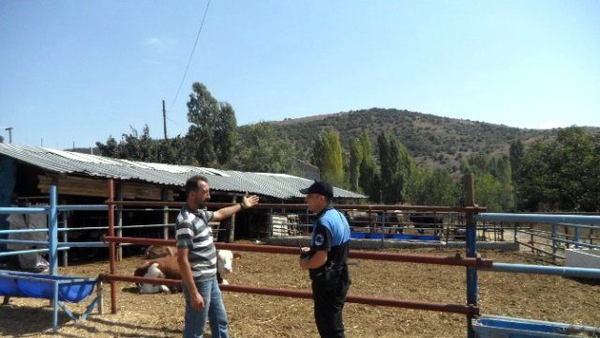 Bozüyük\'te Besiciler Hayvan Hırsızlığına Karşı Uyarıldı