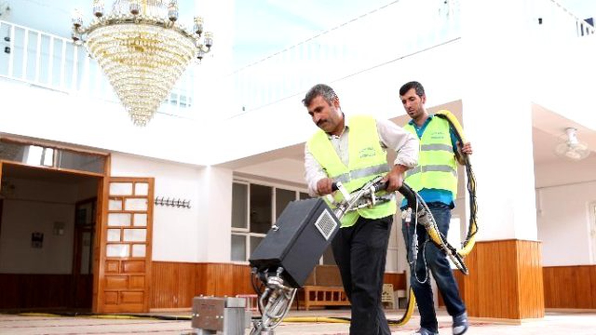 Haliliye\'deki İbadethaneler Kurban Bayramı\'na Hazırlanıyor