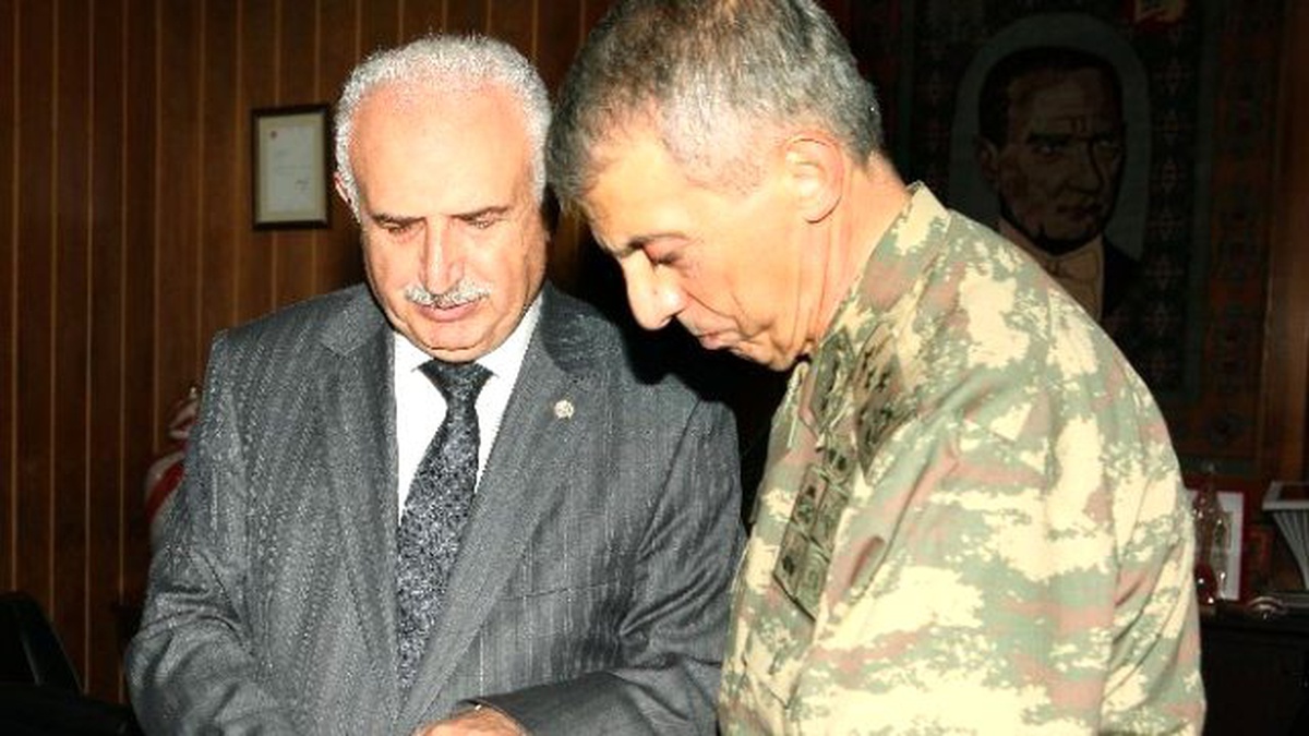 Jandarma Genel Komutanı Orgeneral Galip Mendi, Rektör Koçak\'ı Ziyaret Etti