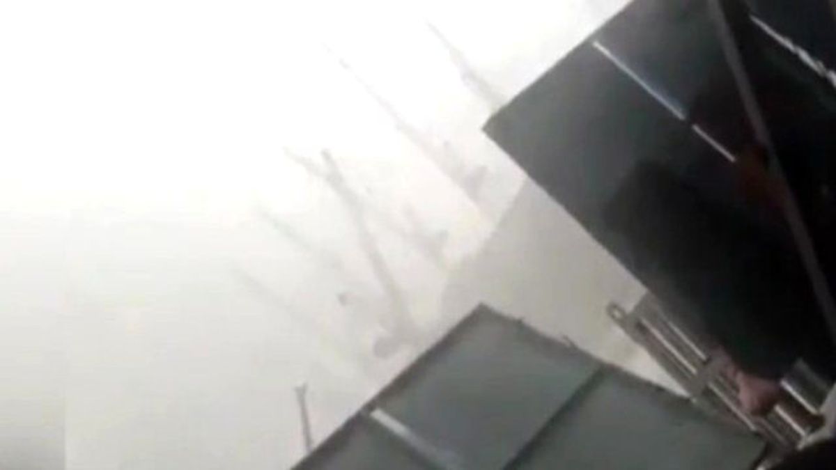 Kabe'deki Vinç Faciası Saniye Saniye Kaydedildi