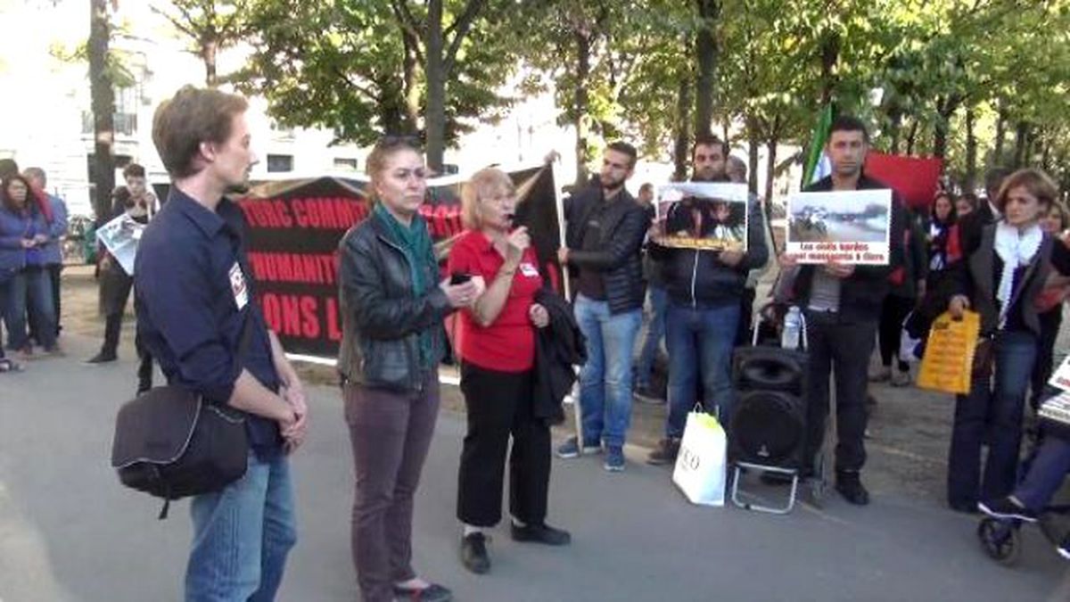 Paris\'te \'Türkiye\' Protestosu...