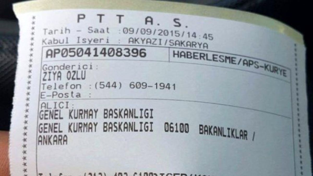 Sakaryalı Genç Gönüllü Askerlik İçin TSK\'ya Dilekçe Verdi