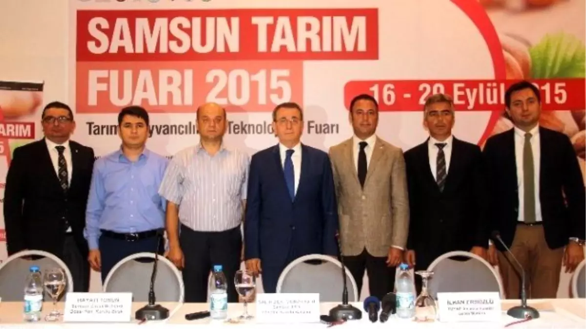 Samsun Tarım Fuarı 16 Eylül\'de Başlıyor