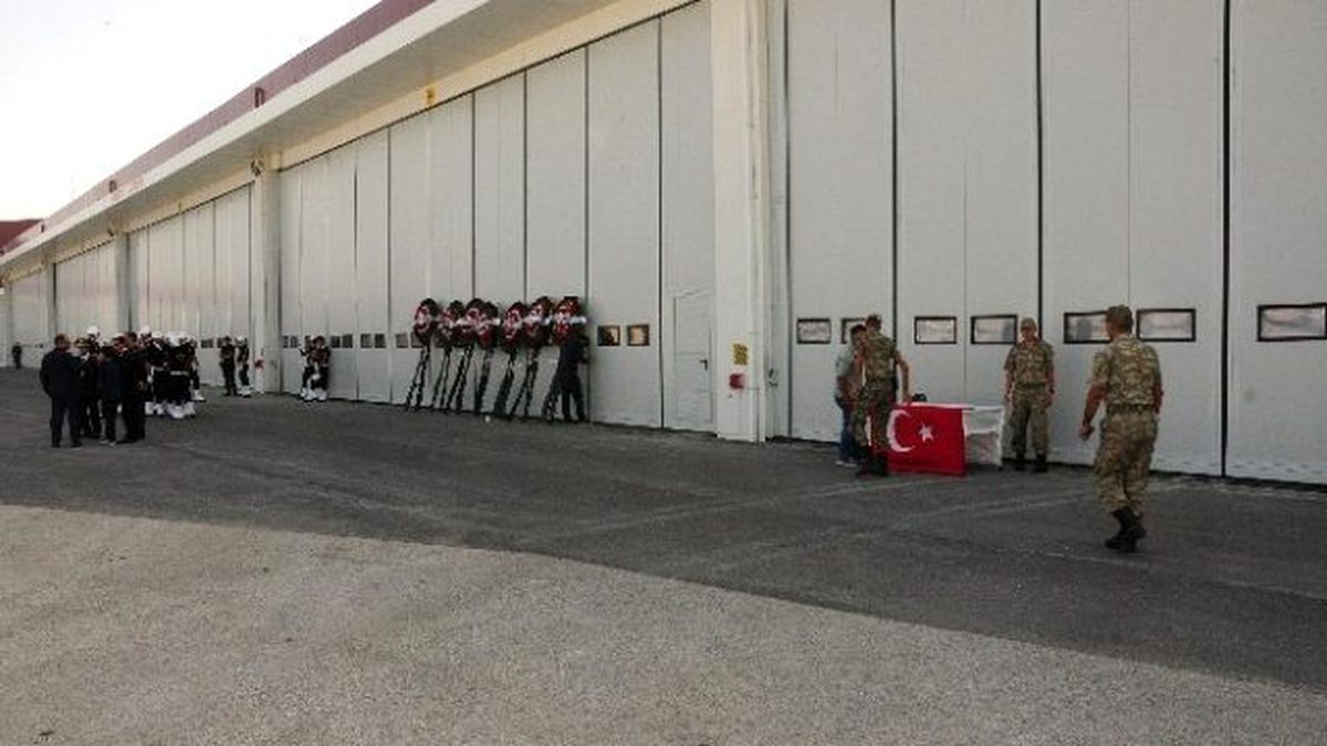 Şehide Tören Hazırlığı