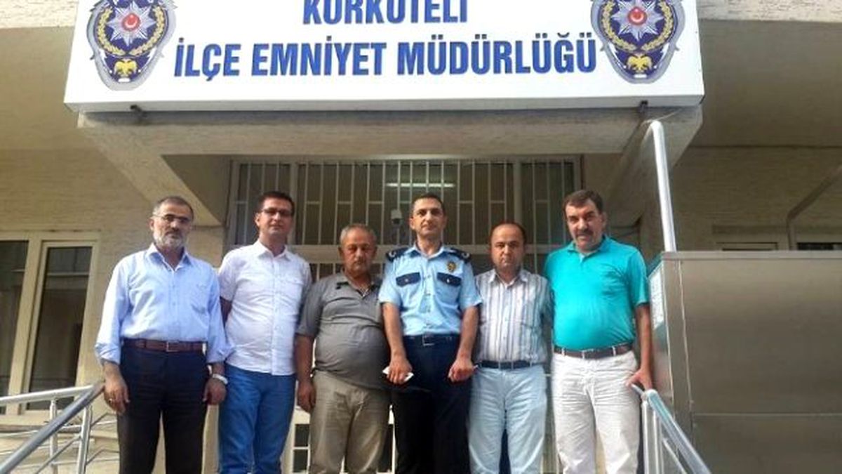 Siyasi Parti İlçe Başkanlarından Emniyet Müdürlüğüne Taziye Ziyareti