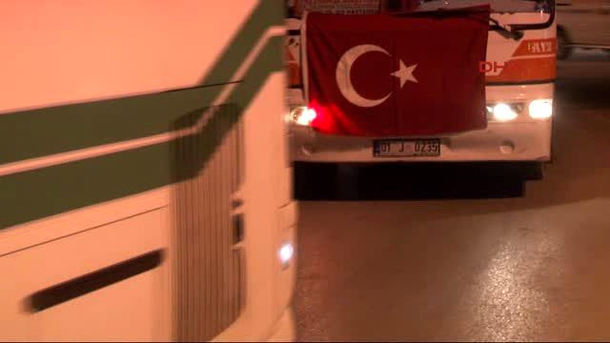 Adana - Toplu Taşıma Araçlarından Konvoylu Terör Protestosu