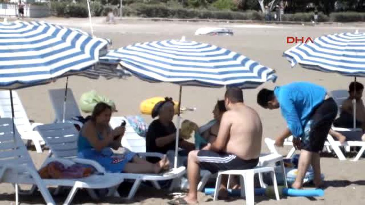 Mersin - Eylül\'de Deniz Keyfi