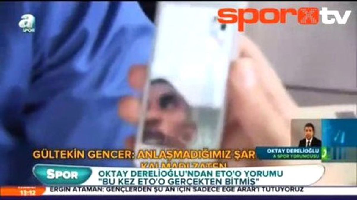 Oktay Derelioğlu: 'Eto'o Bu Kez Gerçekten Bitmiş'