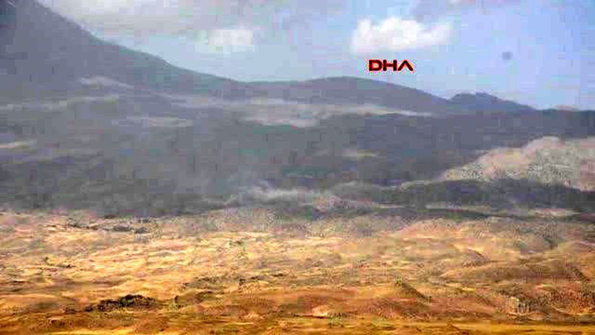 PKK'nın Sözde Şehitliği Dümdüz Edildi