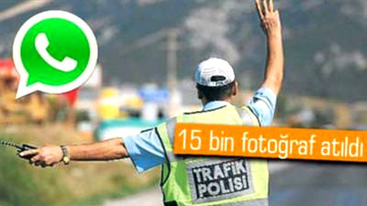 Whatsapp\'tan İhbar Edilen Yüzlerce Sürücü Ceza Aldı