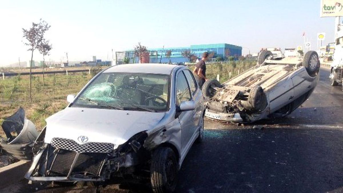 Yanmayan Trafik Işıkları Kazaya Sebep Oldu
