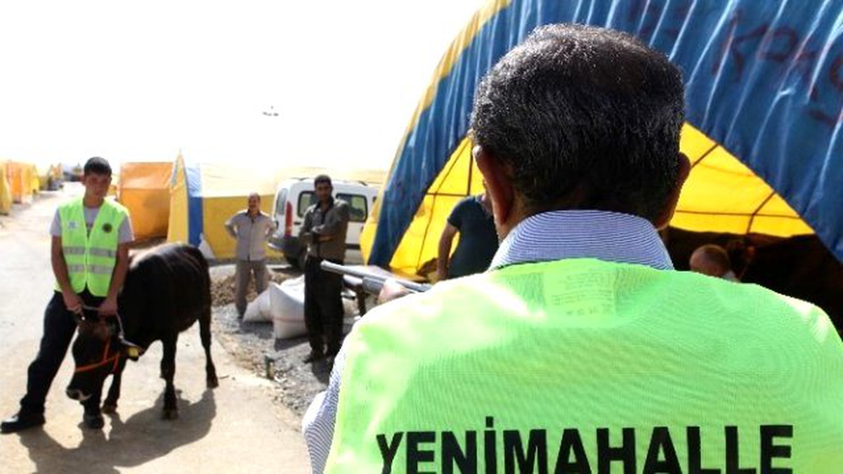 Yenimahalle\'nin Kurban Timi İş Başında
