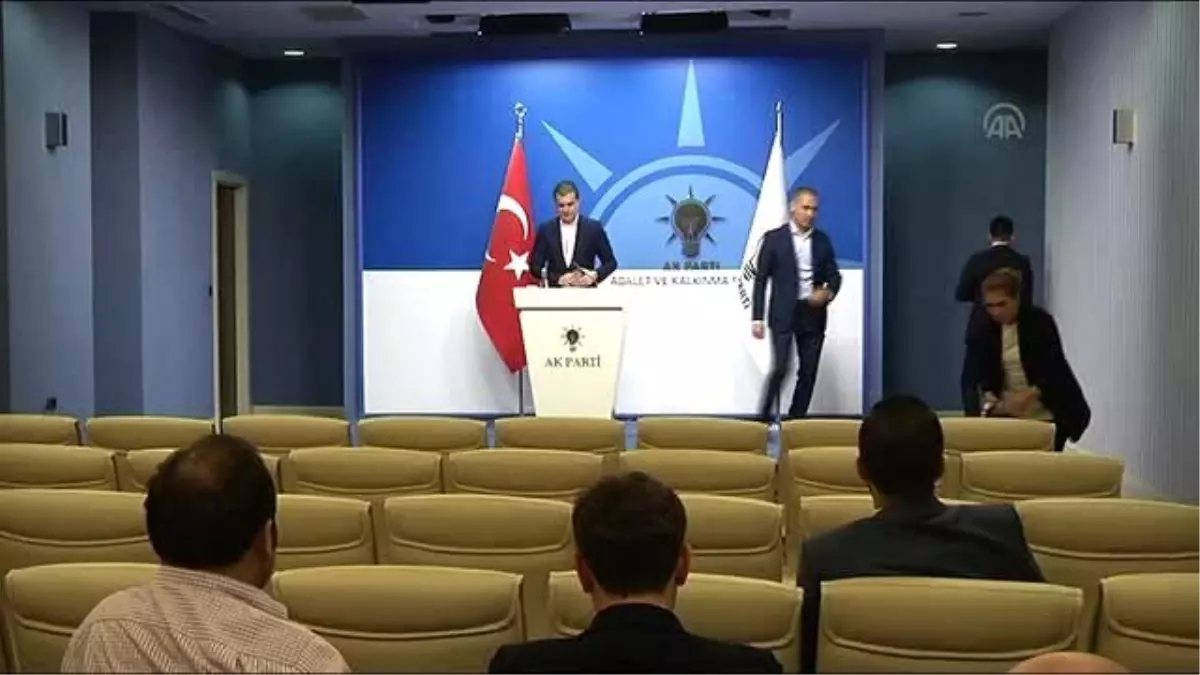 AK Parti Mkyk Toplantısı - Genel Başkan Yardımcısı ve Parti Sözcüsü Çelik